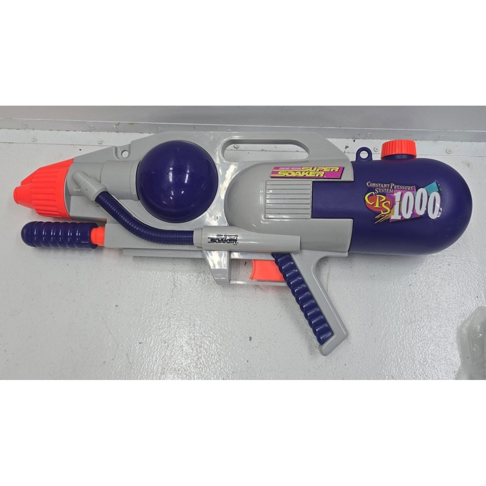 Vintage Super Soaker CPS 1000 Water Gun Nerf Constant Pressure System Classic